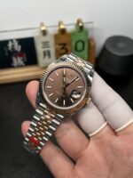 VS Factory (VSF) Rolex Datejust 41 126331 “Chocolate Dial” Two-Tone Everose Gold 1:1 Super Clone – DD3235 Movement - Image 3