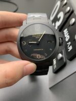 VS Factory Panerai Luminor 1950 “Tuttonero” GMT 44mm PAM00438 1:1 Super Clone – DDP.9001/B Movement