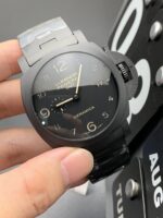 VS Factory Panerai Luminor 1950 “Tuttonero” GMT 44mm PAM00438 1:1 Super Clone – DDP.9001/B Movement - Image 3