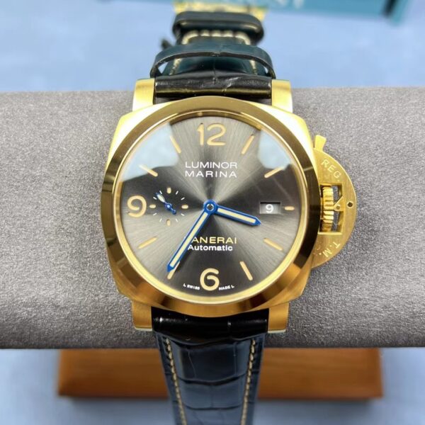 VS Factory Panerai Luminor Marina Goldtech™ “Grey/Blue Phantom” 44mm Custom Build – DDP.9010 Movement