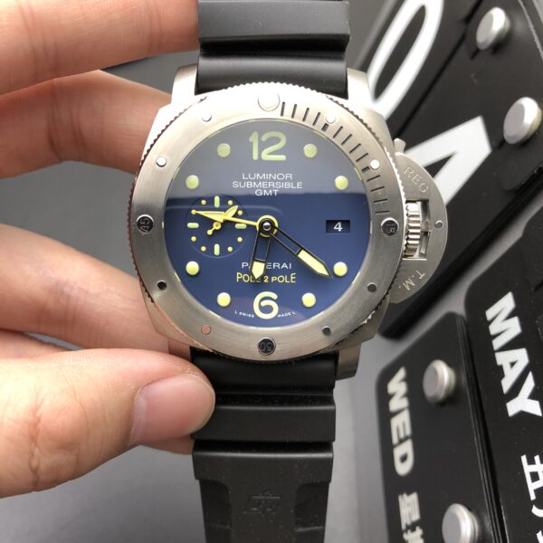 VS Factory Panerai Luminor Submersible GMT “Pole2Pole” 47mm PAM00719 1:1 Super Clone – DDP.9001 Movement