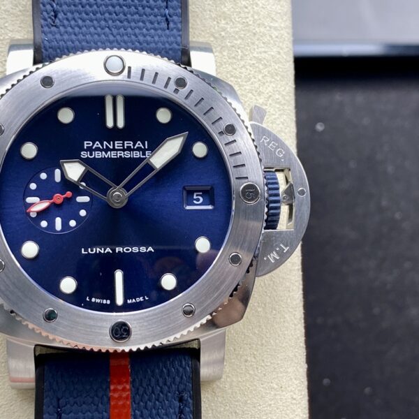 VS Factory Panerai Submersible QuarantaQuattro Luna Rossa 44mm PAM01391 1:1 Super Clone – DDP.900 Movement