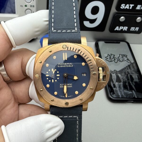 VS Factory Panerai Submersible Goldtech™ 42mm PAM00974 1:1 Super Clone – DDP.900 Movement