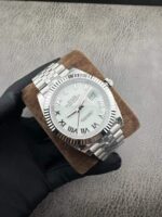 VS Factory Rolex Datejust 41 Ref. 126334 “White Roman” 1:1 Super Clone – DD3235 Movement - Image 5