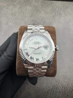 VS Factory Rolex Datejust 41 Ref. 126334 “White Roman” 1:1 Super Clone – DD3235 Movement
