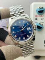 VS Factory Rolex Datejust 41 Ref. 126334 “Blue Diamond” V2 Upgrade 1:1 Super Clone – DD3235 Movement - Image 3