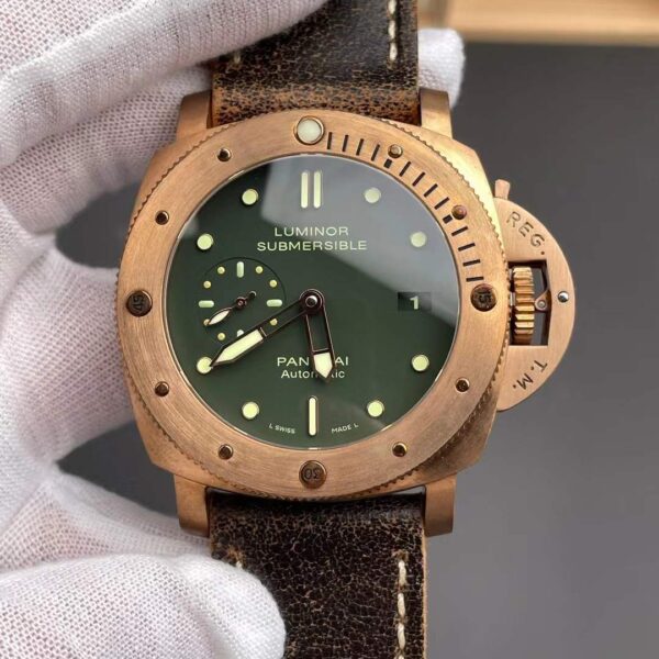 VS Factory Panerai Luminor Submersible 1950 Bronzo 47mm PAM00382 “The OG” 1:1 Super Clone – DDP.9000 Movement