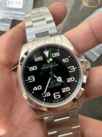 VS Factory Rolex Air-King Ref. 126900 “Aviation Dashboard” 1:1 Super Clone – DD3230 Movement - Image 4