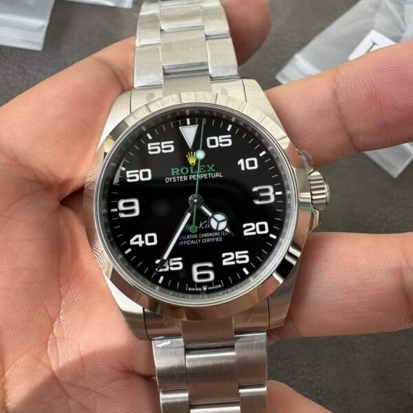 VS Factory Rolex Air-King Ref. 126900 “Aviation Dashboard” 1:1 Super Clone – DD3230 Movement