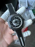 VS Factory Omega Seamaster Planet Ocean 600M Worldtimer “Stealth Black” Custom （220.92.43.22.99.001）1:1 Super Clone – DD Caliber 8938 - Image 3