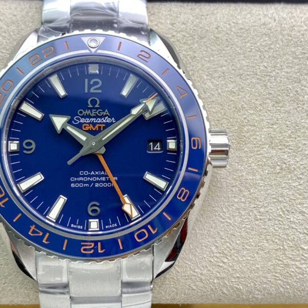 VS Factory Omega Seamaster Planet Ocean 600M GMT “GoodPlanet” (232.30.44.22.03.001) 1:1 Super Clone – DD8605 Movement