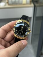 VS Factory Omega Constellation 41mm Yellow Gold Black Ceramic (131.63.41.21.01.001) 1:1 Super Clone – DD8900 Movement - Image 4