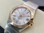 VS Factory Omega Constellation 38mm Two-Tone Rose Gold Silver Dial (123.20.38.21.02.001) 1:1 Super Clone – DD8500 Movement - Image 9