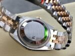 VS Factory Rolex Datejust 36mm Slate Fluted Motif Dial Fluted Bezel Two-Tone Rose Gold Jubilee Bracelet (126231) 1:1 Super Clone – DD3235 Movement - Image 9