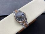VS Factory Rolex Datejust 36mm Slate Fluted Motif Dial Fluted Bezel Two-Tone Rose Gold Jubilee Bracelet (126231) 1:1 Super Clone – DD3235 Movement - Image 5