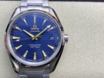 VS Factory Omega Seamaster Aqua Terra 150M 41.5mm Blue Wave Dial 18K Yellow Gold Hands Stainless Steel Bracelet (231.10.42.21.03.006) 1:1 Super Clone – DD8500 Movement - Image 2