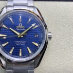 VS Factory Omega Seamaster Aqua Terra 150M 41.5mm Blue Wave Dial 18K Yellow Gold Hands Stainless Steel Bracelet (231.10.42.21.03.006) 1:1 Super Clone – DD8500 Movement