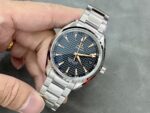 VS Factory Omega Seamaster Aqua Terra 150M 41.5mm Black Wave Dial 18K Rose Gold Hands Stainless Steel Bracelet (231.10.42.21.01.006) 1:1 Super Clone – DD8500 Movement - Image 6