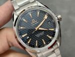 VS Factory Omega Seamaster Aqua Terra 150M 41.5mm Black Wave Dial 18K Rose Gold Hands Stainless Steel Bracelet (231.10.42.21.01.006) 1:1 Super Clone – DD8500 Movement - Image 3