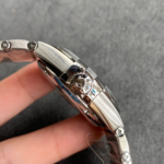 VS Factory Omega Constellation 38mm Black Sunburst Dial Steel Bezel Stainless Steel Bracelet (123.10.38.21.01.001) 1:1 Super Clone – DD8500 Movement - Image 6