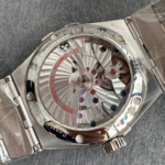 VS Factory Omega Constellation 38mm Black Sunburst Dial Steel Bezel Stainless Steel Bracelet (123.10.38.21.01.001) 1:1 Super Clone – DD8500 Movement - Image 8