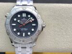 VS Factory Omega Seamaster Diver 300M “Nekton Edition” 42mm Black Wave Dial Titanium Bezel Stainless Steel Bracelet (210.30.42.20.01.002) 1:1 Super Clone – DD8806 Movement