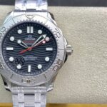 VS Factory Omega Seamaster Diver 300M “Nekton Edition” 42mm Black Wave Dial Titanium Bezel Stainless Steel Bracelet (210.30.42.20.01.002) 1:1 Super Clone – DD8806 Movement
