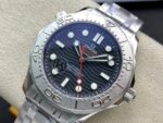 VS Factory Omega Seamaster Diver 300M “Nekton Edition” 42mm Black Wave Dial Titanium Bezel Stainless Steel Bracelet (210.30.42.20.01.002) 1:1 Super Clone – DD8806 Movement - Image 4