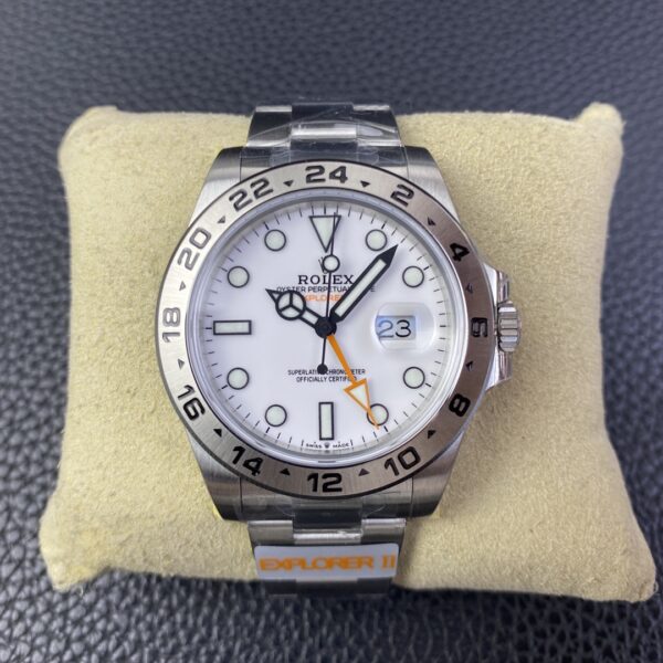 VS Factory Rolex Explorer II 42mm “Polar” White Dial (226570) 1:1 Super Clone – DD3285 Movement
