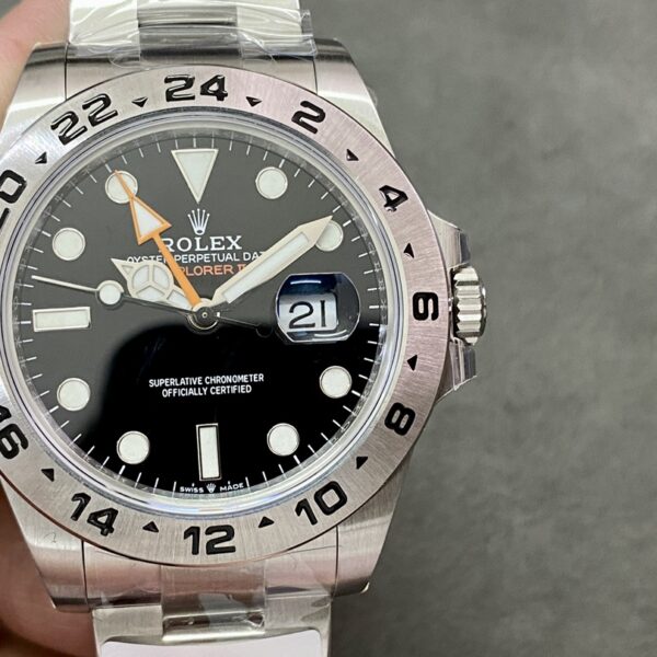 VS Factory Rolex Explorer II 42mm Black Dial (226570) 1:1 Super Clone – DD3285 Movement