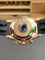 VS Factory Rolex Cosmograph Daytona 40mm Rosegold Sundust Dial (116515LN) Rubber Strap1:1 Super Clone – DD4131 Movement - Image 9