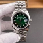 VS Factory Rolex Datejust 36 Gradient Green Dial (126234) 1:1 Super Clone – DD3235 Movement