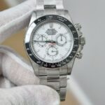 VS Factory Rolex Cosmograph Daytona 40mm “Panda” White Dial Exhibition Caseback (126502LN) 1:1 Super Clone – DD4131 Movement