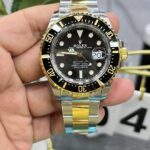 VS Factory Rolex Sea-Dweller 43mm Two-Tone Yellow Gold Black Dial Ceramic Bezel Oyster Bracelet (126603) 1:1 Super Clone – DD3235 Movement