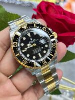 VS Factory Rolex Sea-Dweller 43mm Two-Tone Yellow Gold Black Dial Ceramic Bezel Oyster Bracelet (126603) 1:1 Super Clone – DD3235 Movement - Image 6
