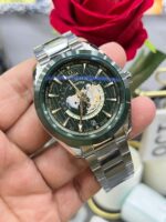 VS Factory Omega Seamaster Aqua Terra 150M Worldtimer 43mm Green Dial Ceramic Bezel (220.10.43.22.10.001) 1:1 Super Clone – DD8938 Movement - Image 4