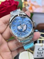 VS Factory Omega Seamaster Aqua Terra 150M Worldtimer 43mm “Summer Blue” 75th Anniversary (220.10.43.22.03.002) 1:1 Super Clone -DD8938 Movement - Image 4