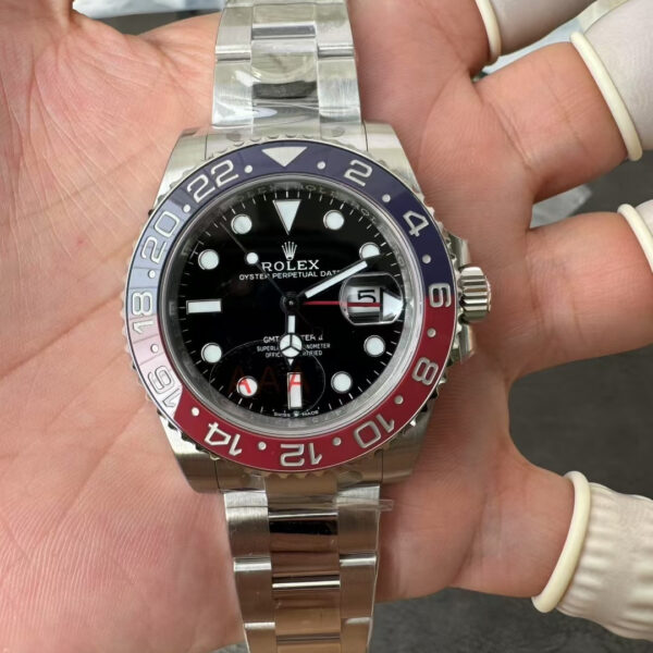 VS Factory Rolex GMT-Master II “Pepsi” Oyster Bracelet (m126710blro-0002) 1:1 Super Clone – DD3285 Movement