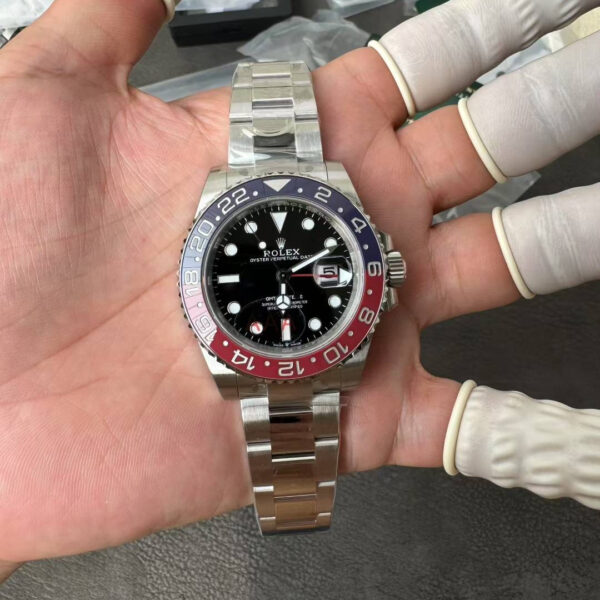 VS Factory Rolex GMT-Master II “Pepsi” Oyster Bracelet (m126710blro-0002) 1:1 Super Clone – DD3285 Movement
