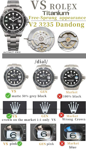 VS Factory Dandong 3235 V2 integrated movement showcasing the upgraded true Free-Sprung balance appearance organ