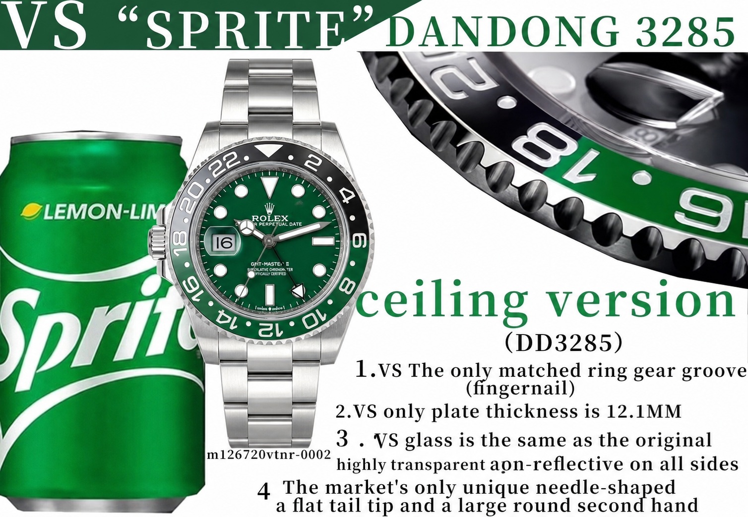 VS Factory Rolex GMT-Master II 126729VTNR