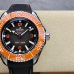 VS Factory Omega Seamaster Ultra Deep 45.5mm Orange Bezel Grey Dial (215.32.46.21.06.001) 1:1 Super Clone – DD8912 Movement