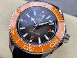 VS Factory Omega Seamaster Ultra Deep 45.5mm Orange Bezel Grey Dial (215.32.46.21.06.001) 1:1 Super Clone – DD8912 Movement - Image 4