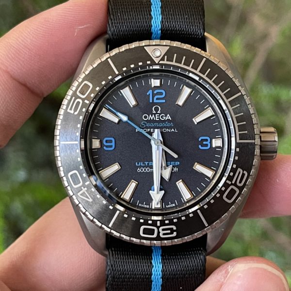 VS Factory Omega Seamaster Ultra Deep 45.5mm Titanium Black Dial (215.92.46.21.01.001) 1:1 Super Clone – DD8912 Movement