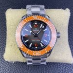 VS Factory Omega Seamaster Ultra Deep 45.5mm Orange Bezel Grey Dial (215.30.46.21.06.001) 1:1 Super Clone – DD8912 Movement
