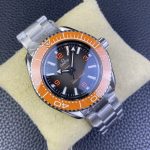 VS Factory Omega Seamaster Ultra Deep 45.5mm Orange Bezel Grey Dial (215.30.46.21.06.001) 1:1 Super Clone – DD8912 Movement - Image 4