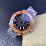 VS Factory Omega Seamaster Ultra Deep 45.5mm Orange Bezel Grey Dial (215.30.46.21.06.001) 1:1 Super Clone – DD8912 Movement - Image 6