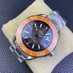 VS Factory Omega Seamaster Ultra Deep 45.5mm Orange Bezel Grey Dial (215.30.46.21.06.001) 1:1 Super Clone – DD8912 Movement - Image 8