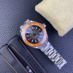 VS Factory Omega Seamaster Ultra Deep 45.5mm Orange Bezel Grey Dial (215.30.46.21.06.001) 1:1 Super Clone – DD8912 Movement - Image 9