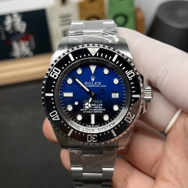VS Factory Rolex Deepsea 126660 44mm Gradient Blue Dial 1:1 Super Clone – DD3235 Movement